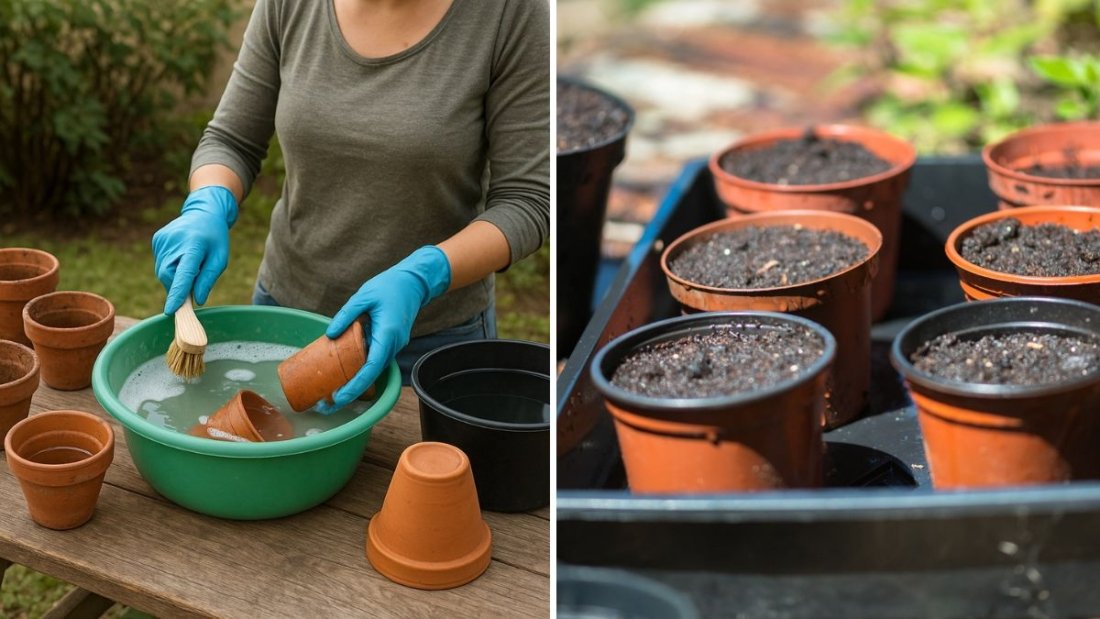 How to Disinfect Pots to Prevent Plant Diseases