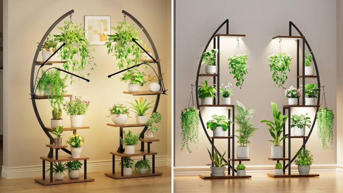 The Best Plant Stands for Maximizing Indoor Light